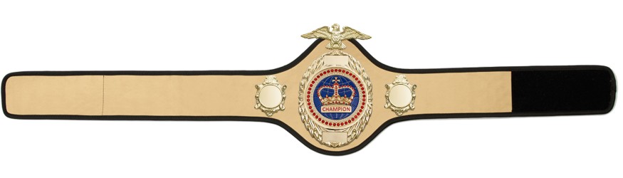 CHAMPIONSHIP BELT PRO288/G/BLUEGEM - AVAILABLE IN 10 COLOURS CHAMPIONSHIP BELT PRO288/G/BLUEGEM - AVAILABLE IN 10 COLOURS